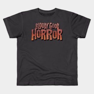 Bloody Good Horror Comic Logo Kids T-Shirt